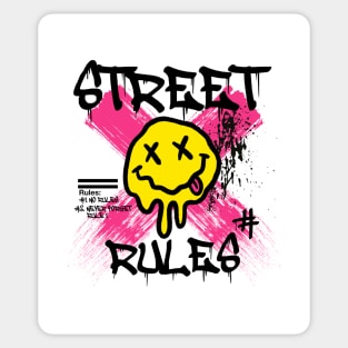 Street Rules Sticker